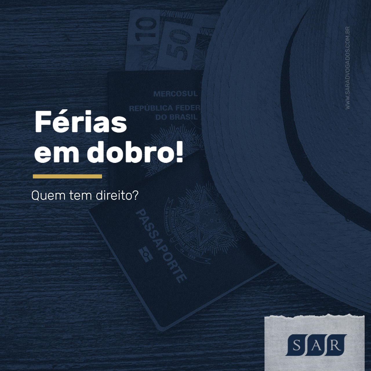 Férias em dobro!